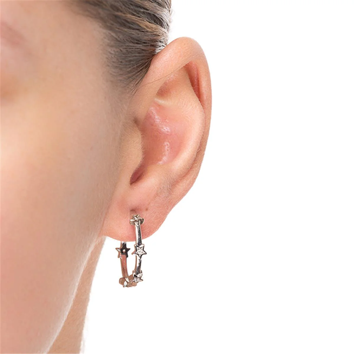 Pendientes Roype Plata De Ley 925 - Roype BLANCO - Image 2