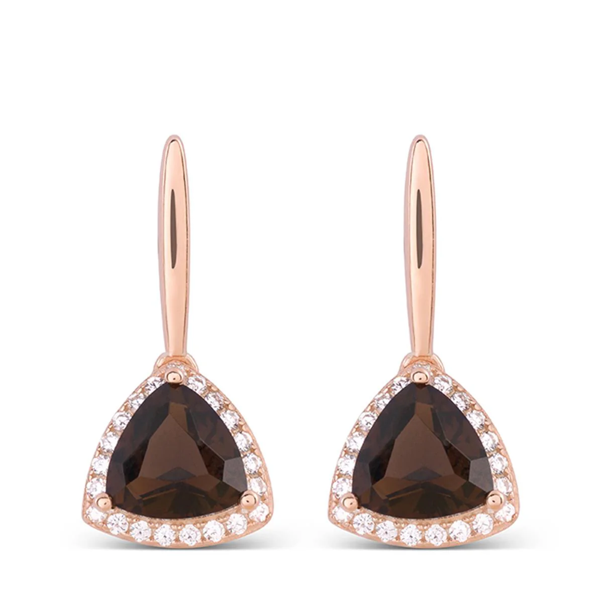 Pendientes Rukhan Plata De Ley 925 - Rukhan MARRON
