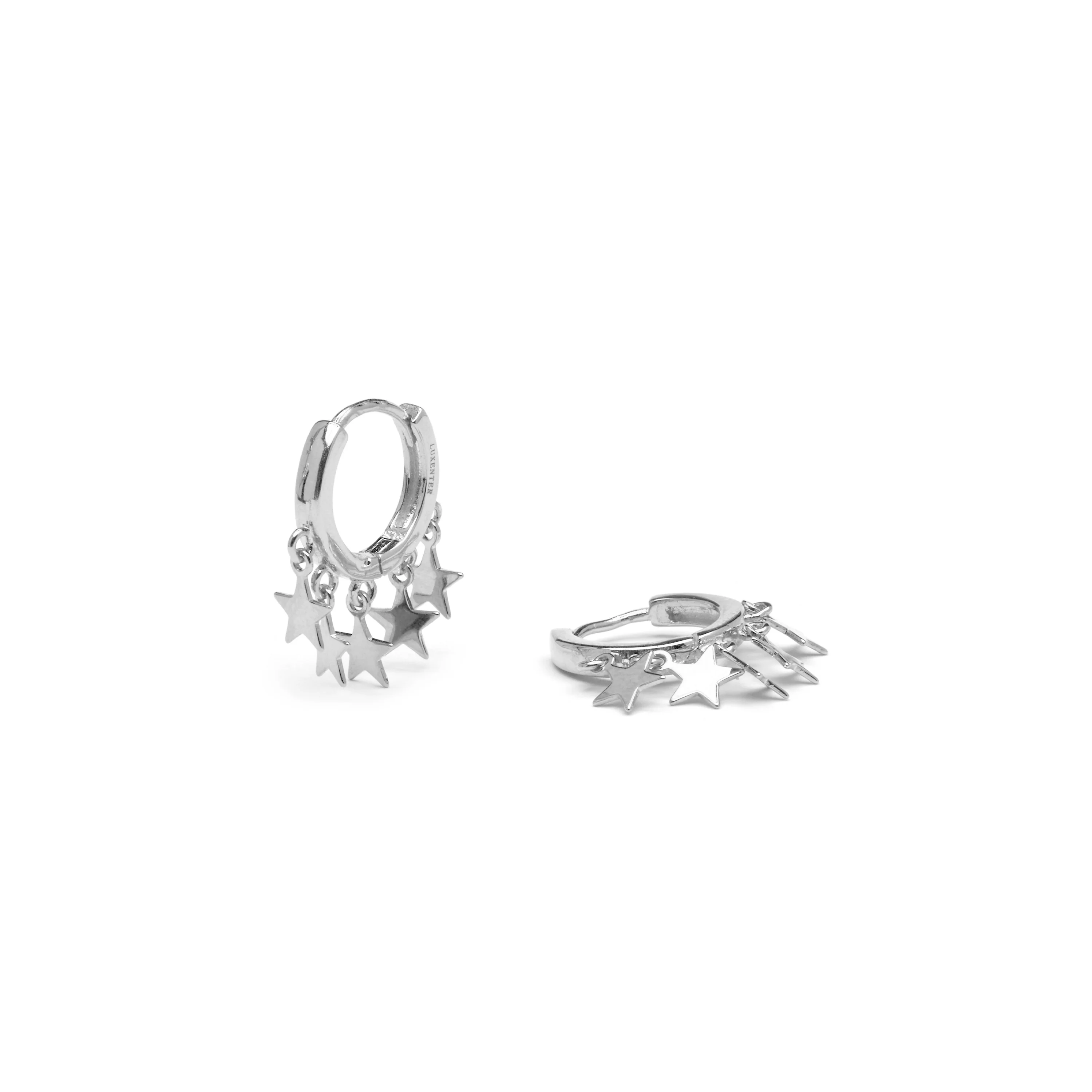 Pendientes de Plata de Ley 925 acabados en rodio - Ruthcia - Image 3