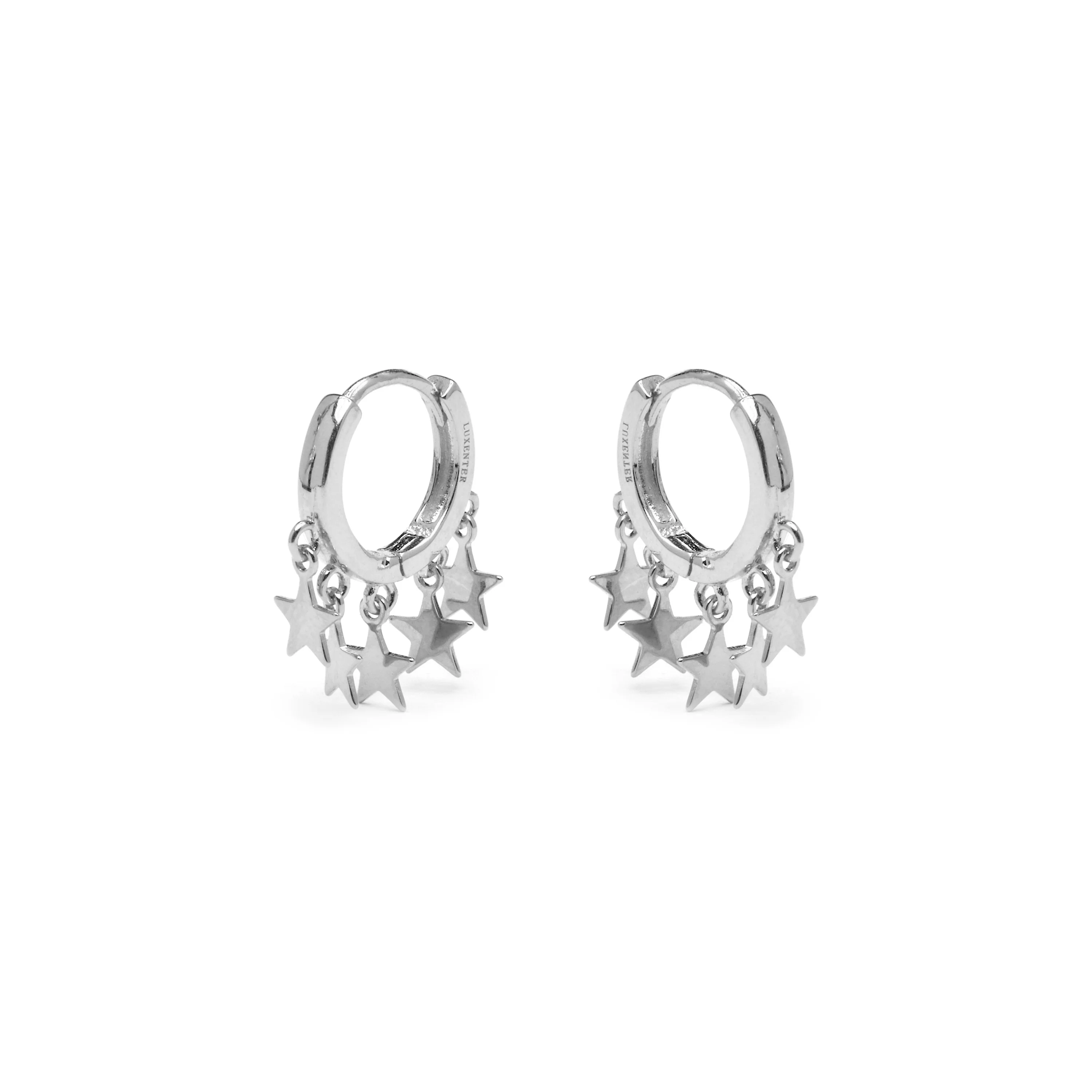 Pendientes de Plata de Ley 925 acabados en rodio - Ruthcia - Image 4