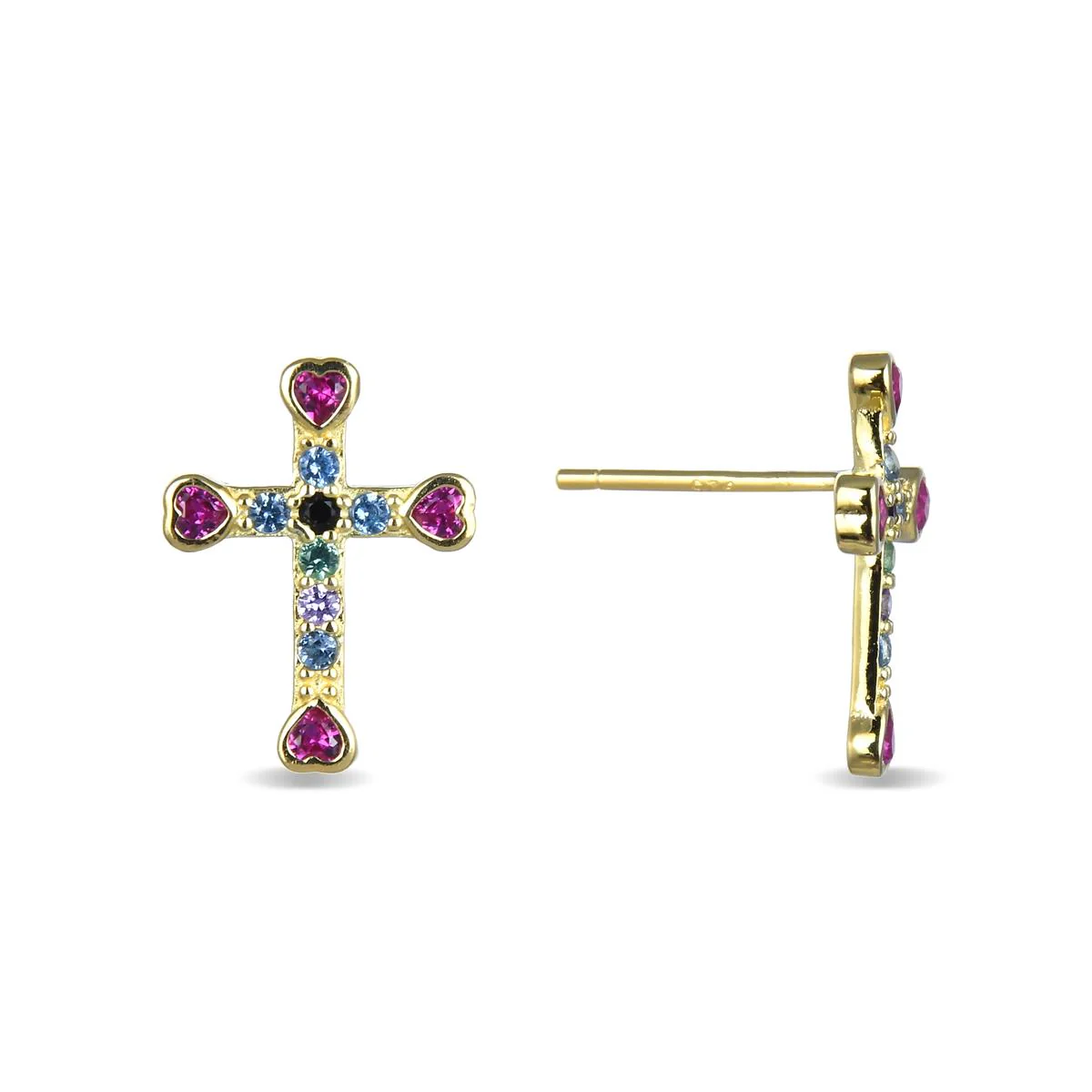 Pendientes Rysdak Plata De Ley 925 - Rysdak MULTICOLOR