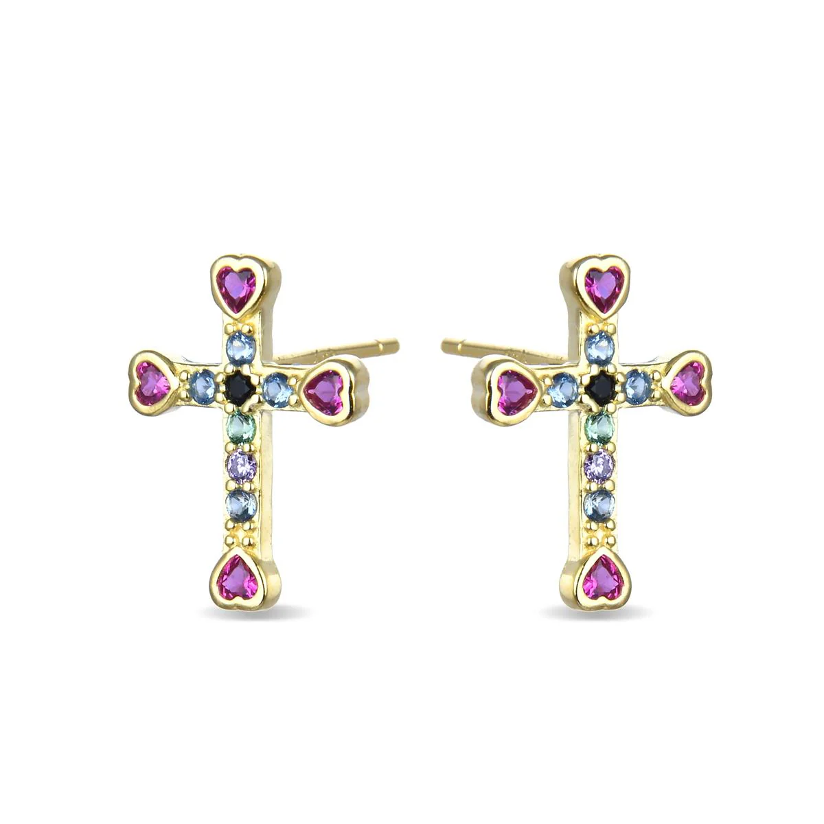 Pendientes Rysdak Plata De Ley 925 - Rysdak MULTICOLOR - Image 2