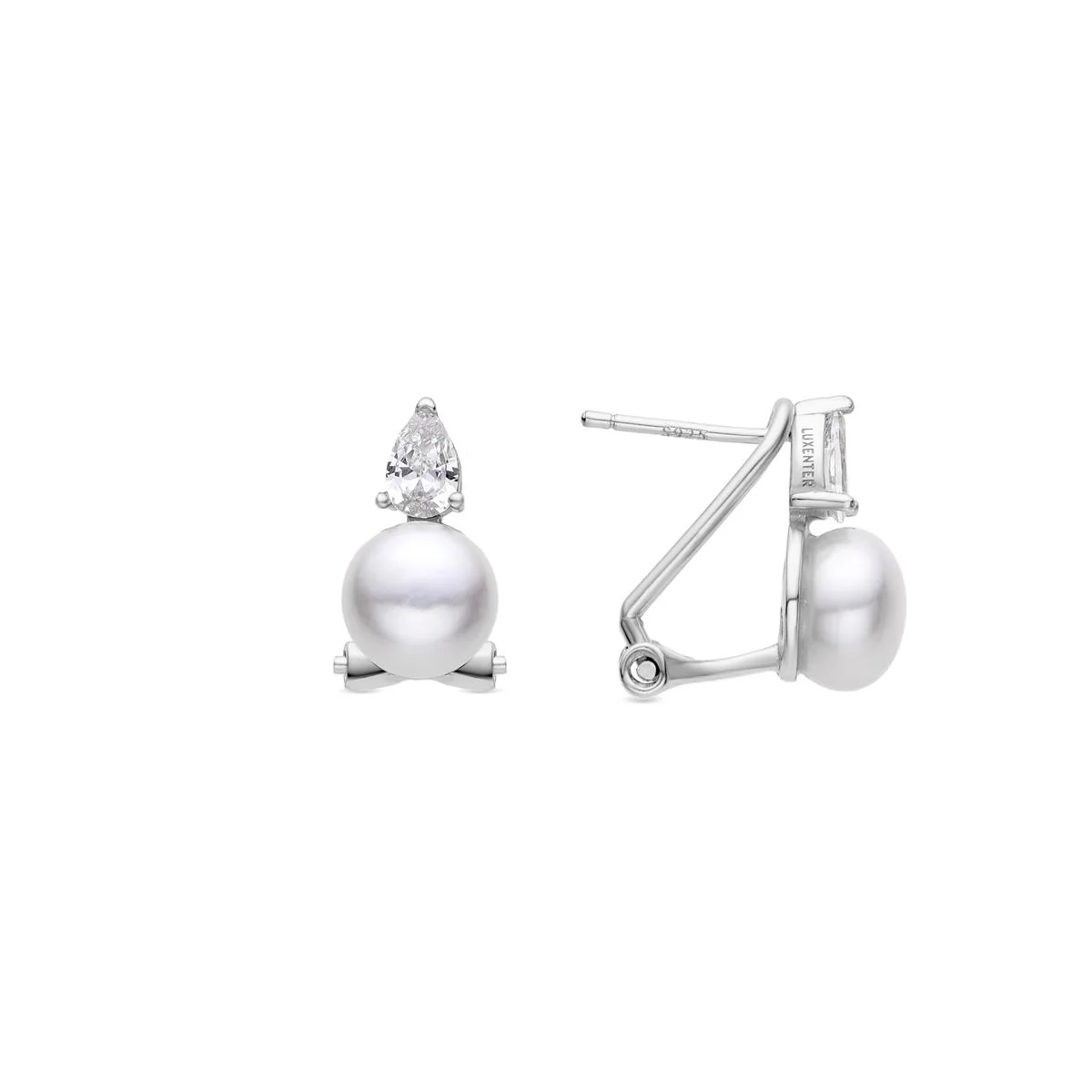 Pendientes Saayn Plata de Ley 925 - Saayn BLANCO