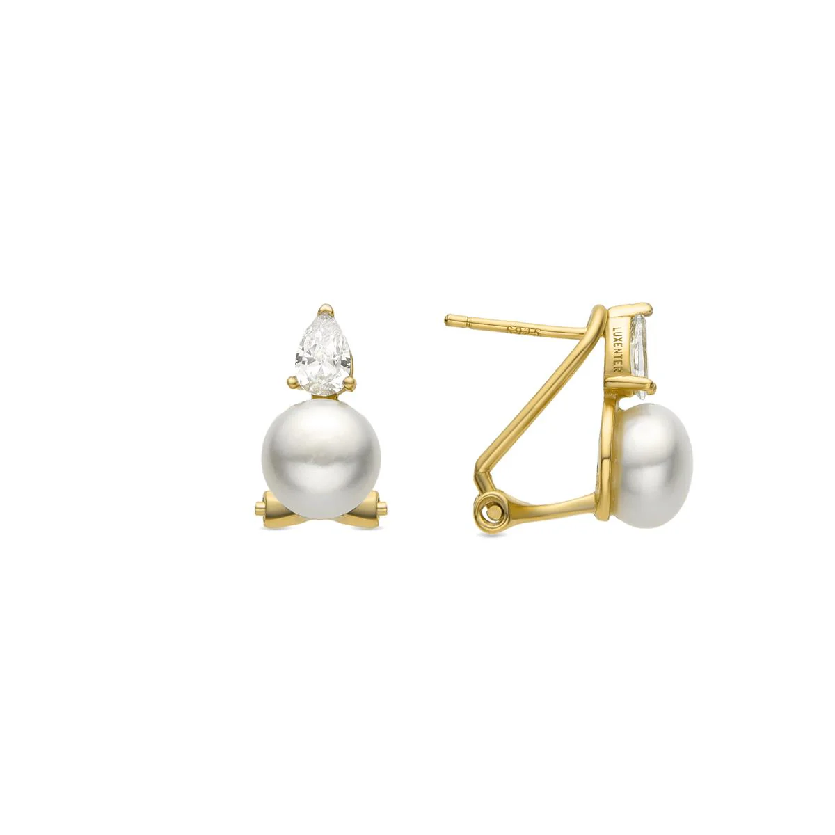 Pendientes Saayn Plata de Ley 925 - Saayn BLANCO
