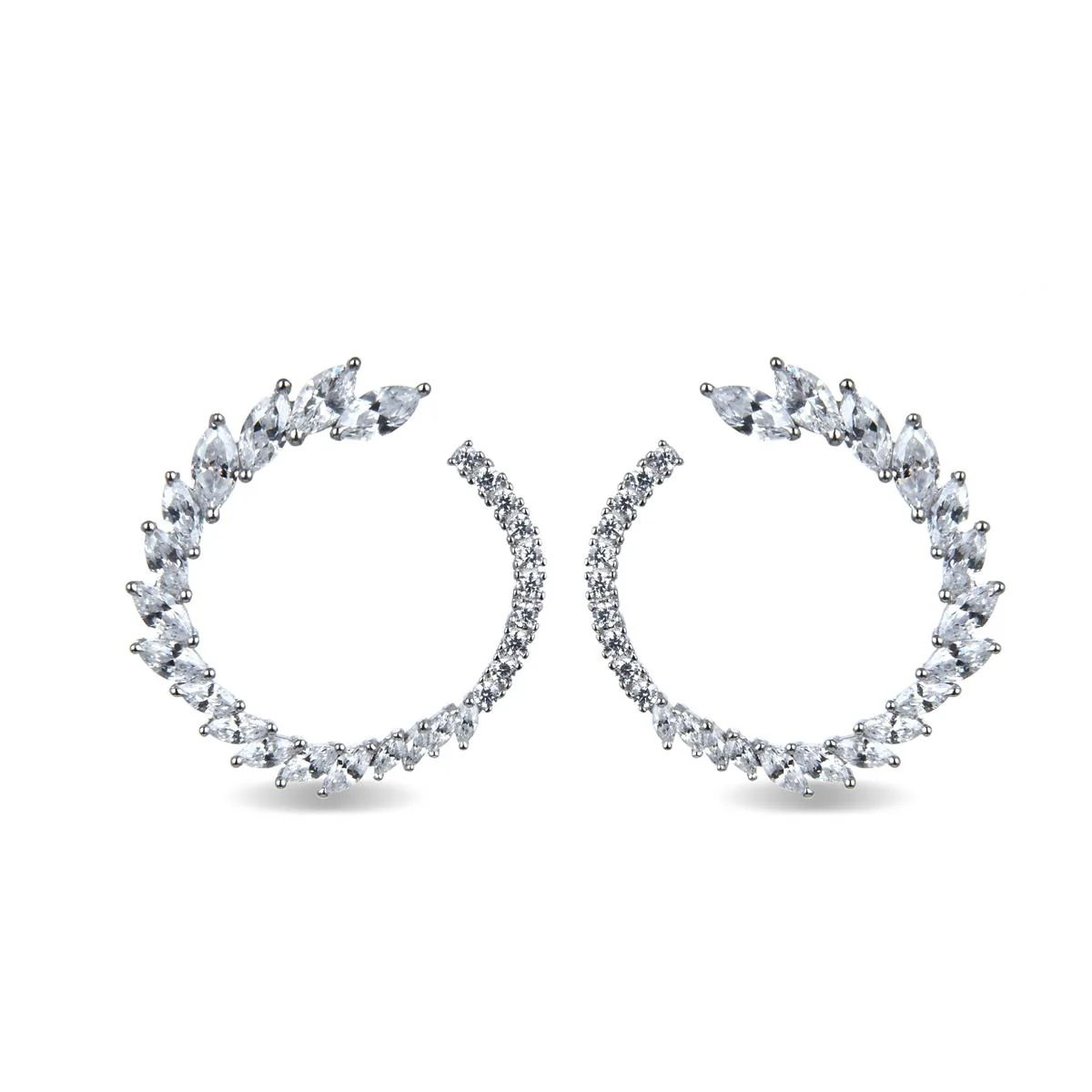 Pendientes Sahya Plata De Ley 925 - Sahya BLANCO