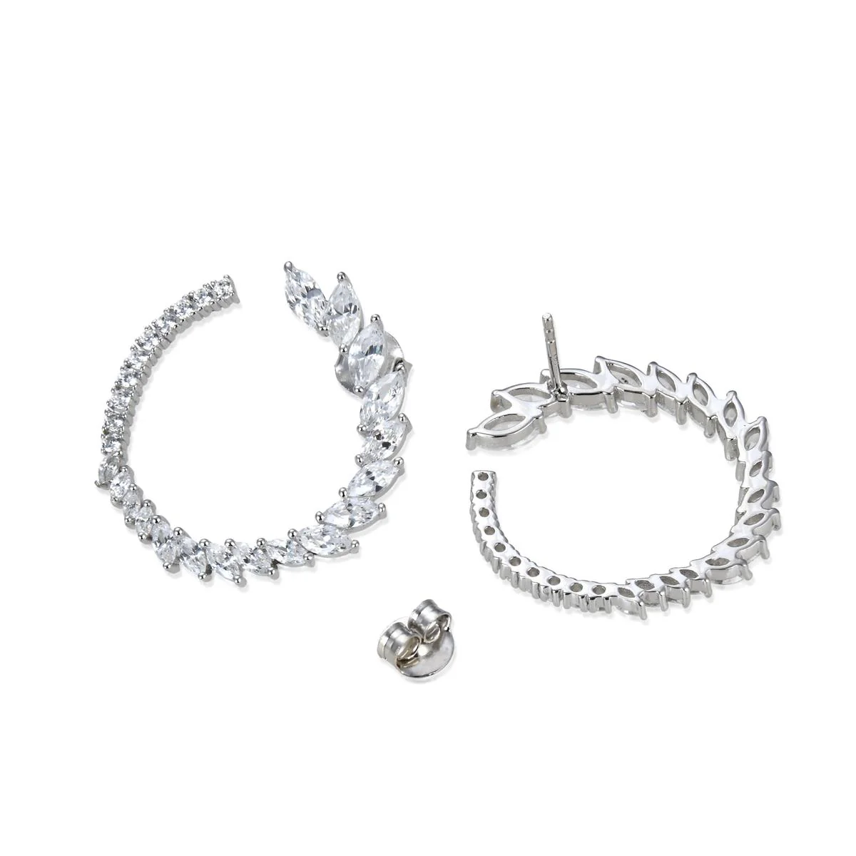 Pendientes Sahya Plata De Ley 925 - Sahya BLANCO - Image 3