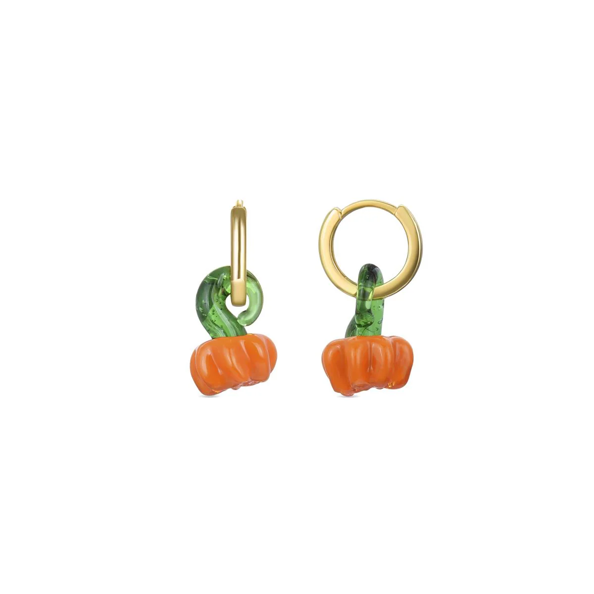 Pendientes Saifnan Plata De Ley 925 - Saifnan NARANJA