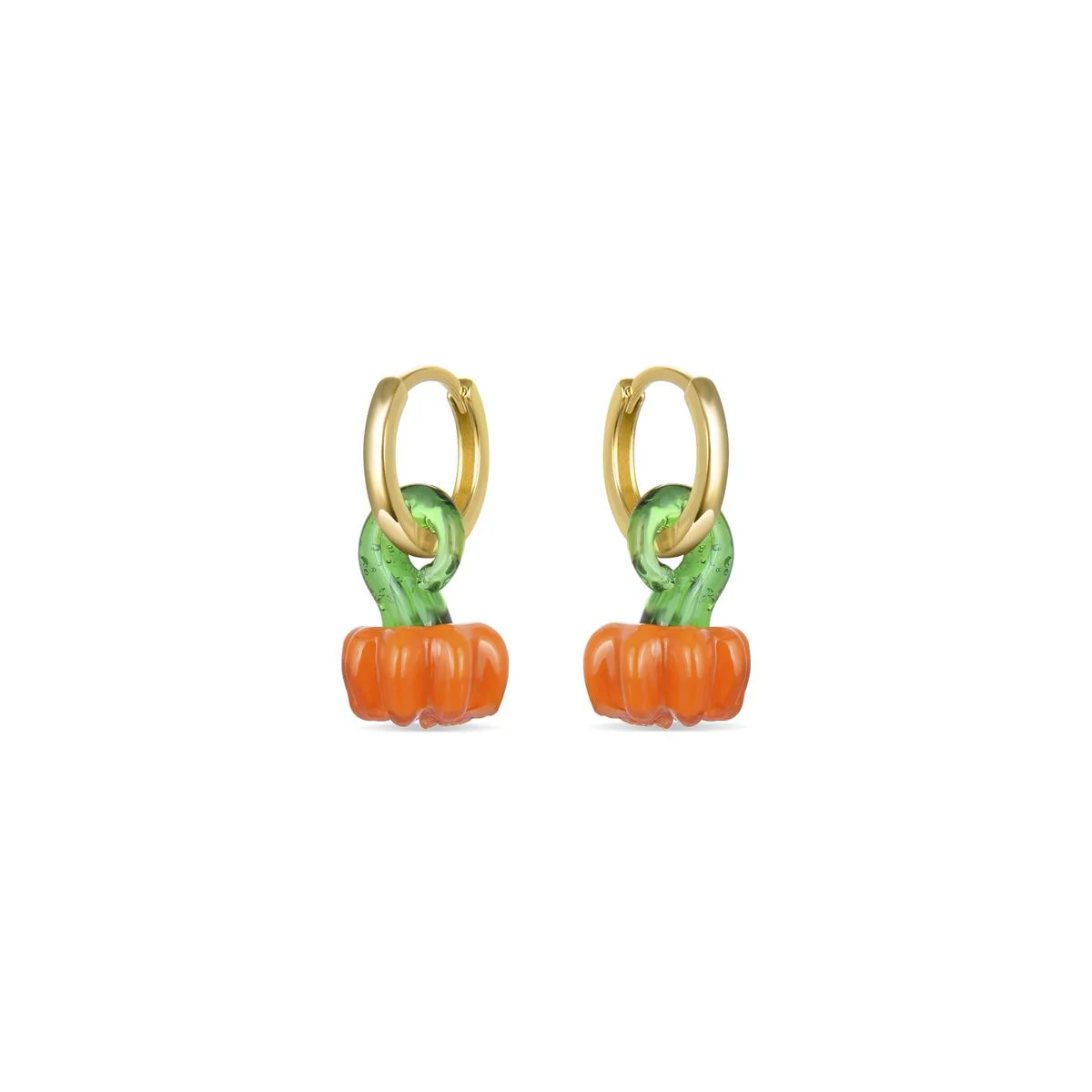 Pendientes Saifnan Plata De Ley 925 - Saifnan NARANJA - Image 2