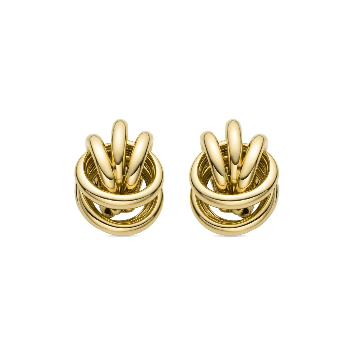 Pendientes Sain acabado oro 18k - Sain AMARILLO