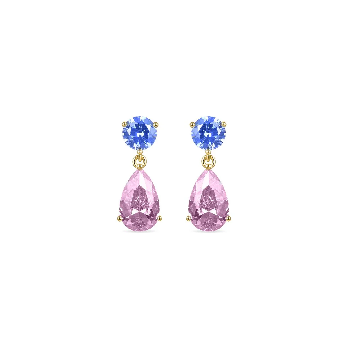 Pendientes Salaau Plata De Ley 925 - Salaau MULTICOLOR