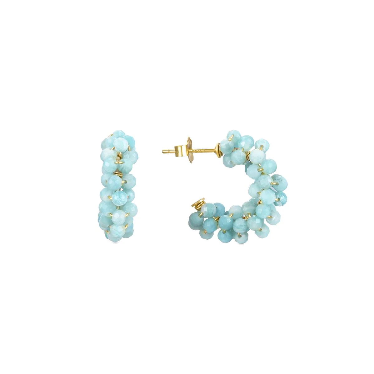 Pendientes Salblai Plata De Ley 925 - Salblai VERDE