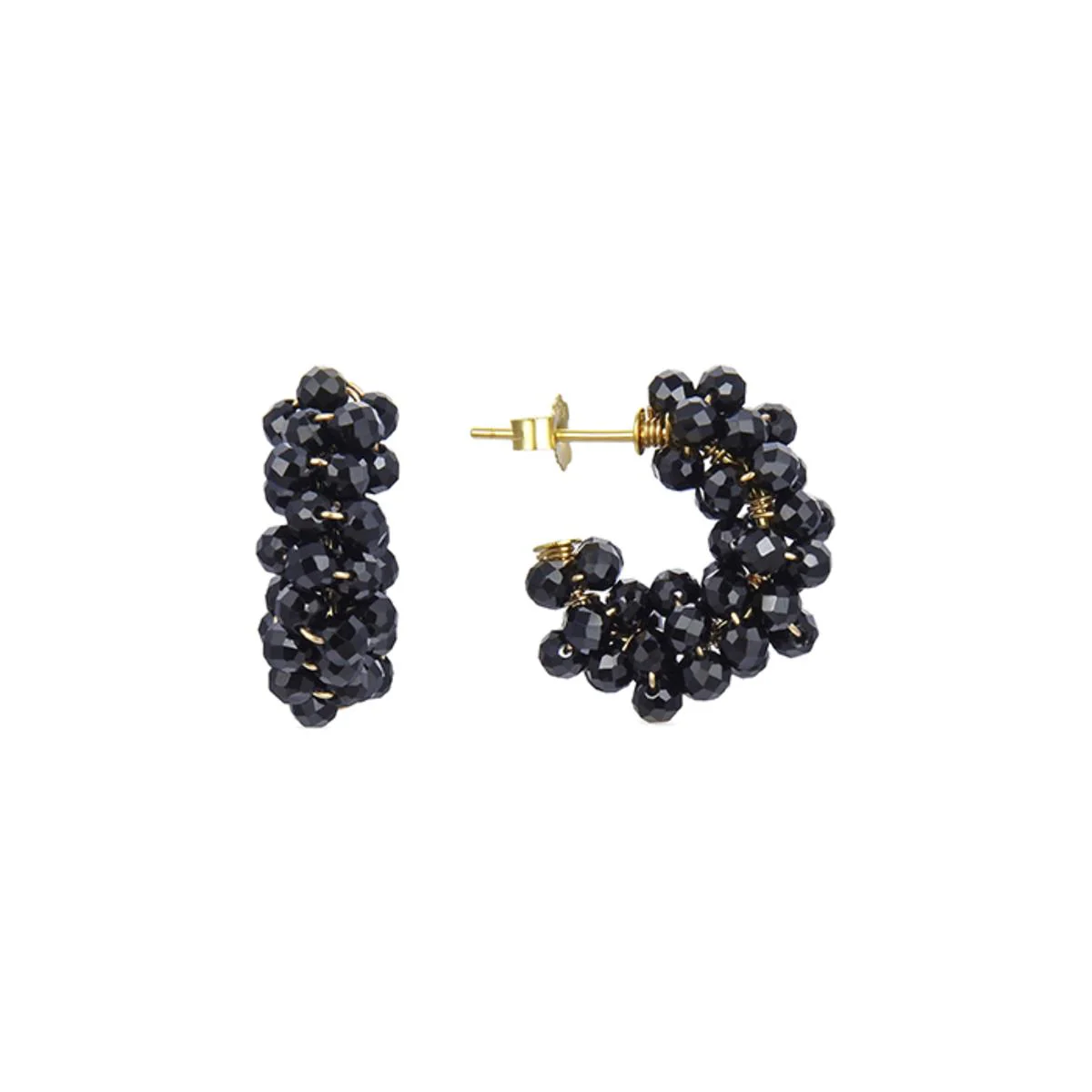 Pendientes Salblai Plata De Ley 925 - Salblai NEGRO