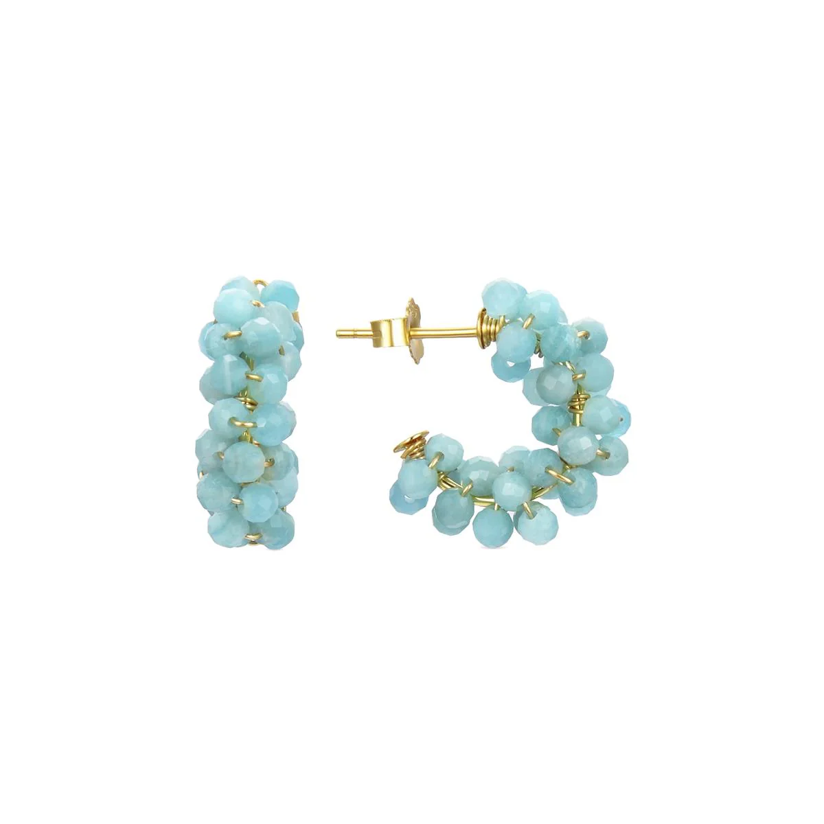 Pendientes Salblai Plata De Ley 925 - Salblai AZUL