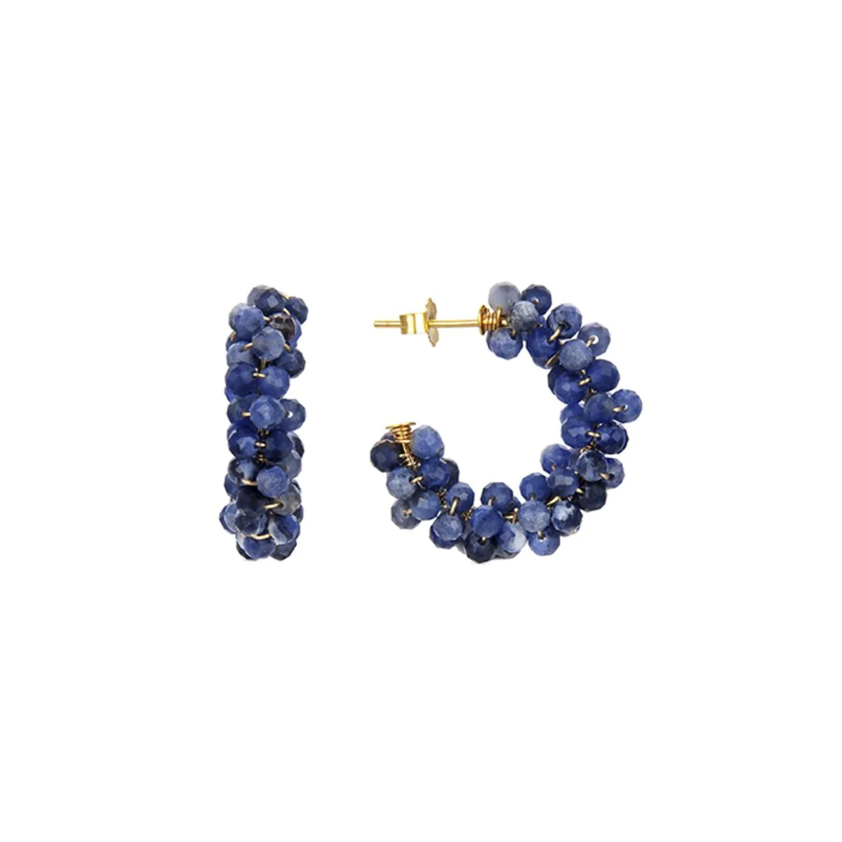 Pendientes Salblai Plata De Ley 925 - Salblai AZUL