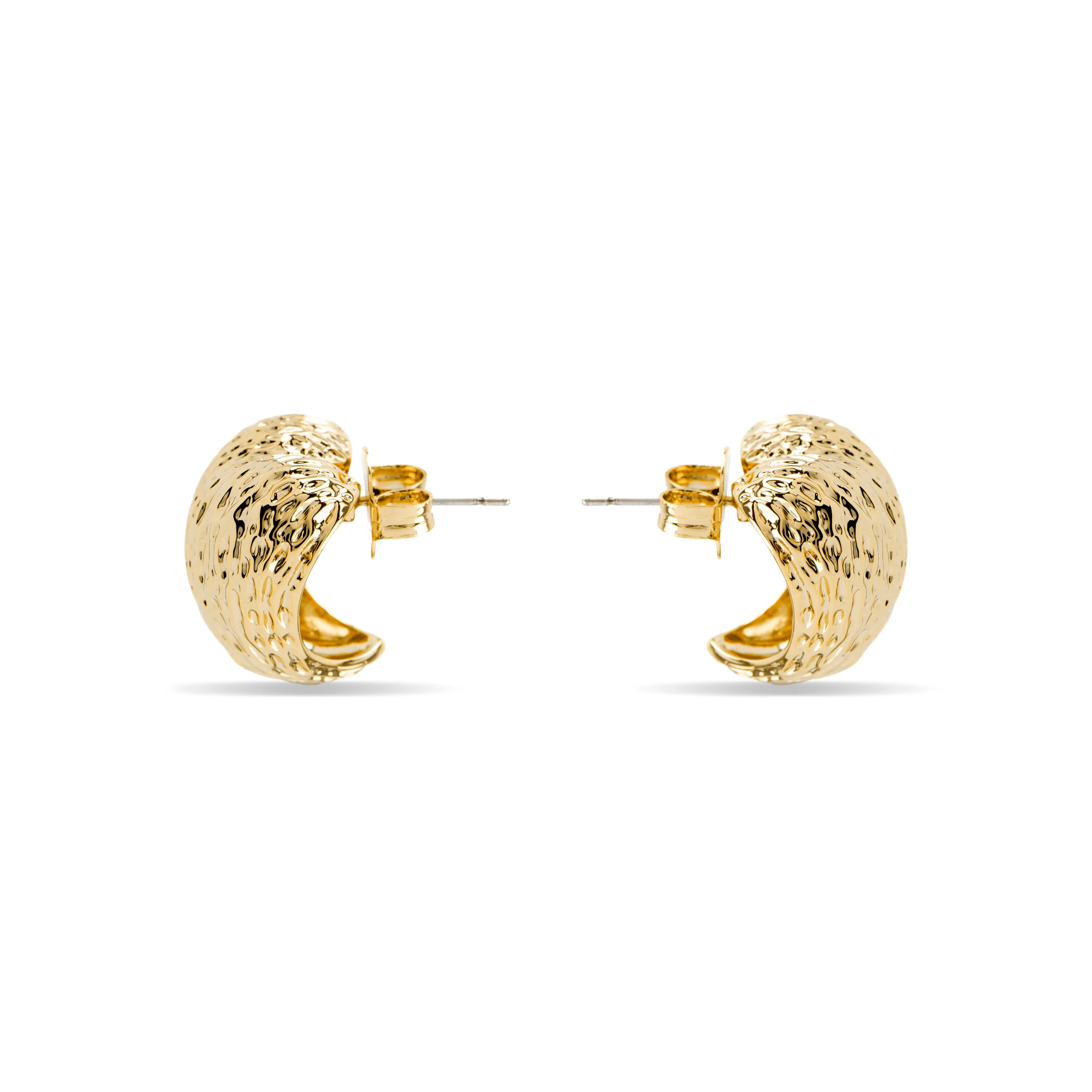 Pendientes acabado oro 18k - Saleth - Image 3