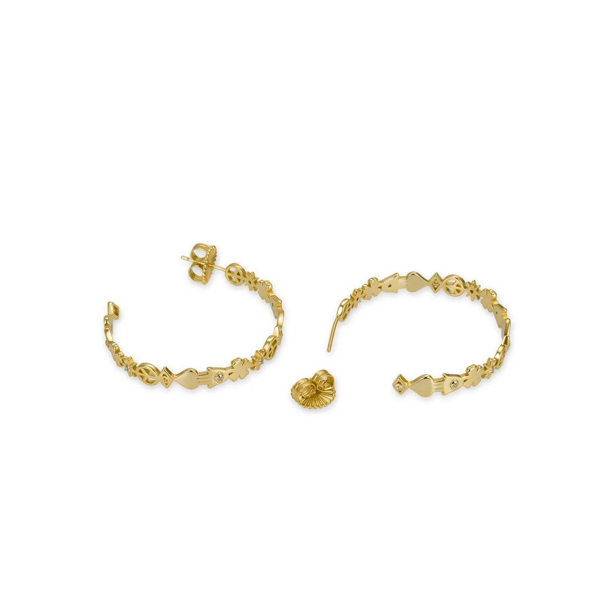 Pendientes Samed Plata De Ley 925 - Samed AMARILLO - Image 3