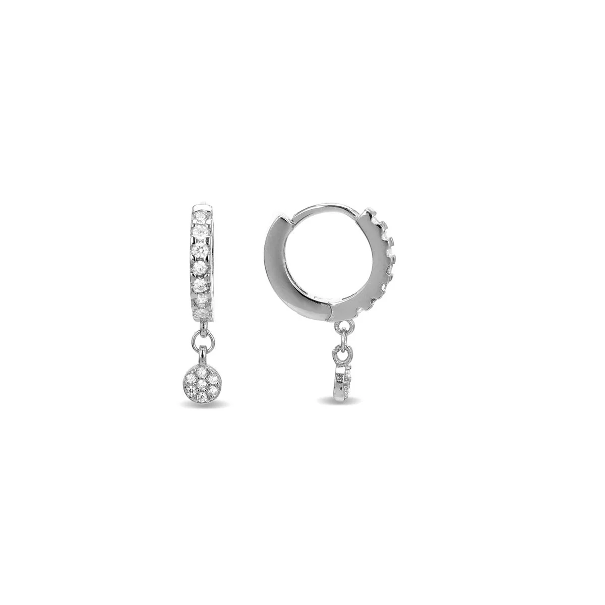 Pendientes Saoko Plata De Ley 925 - Saoko BLANCO