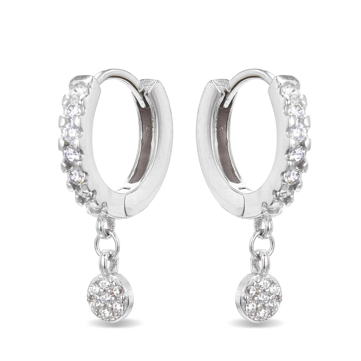 Pendientes Saoko Plata De Ley 925 - Saoko BLANCO - Image 2