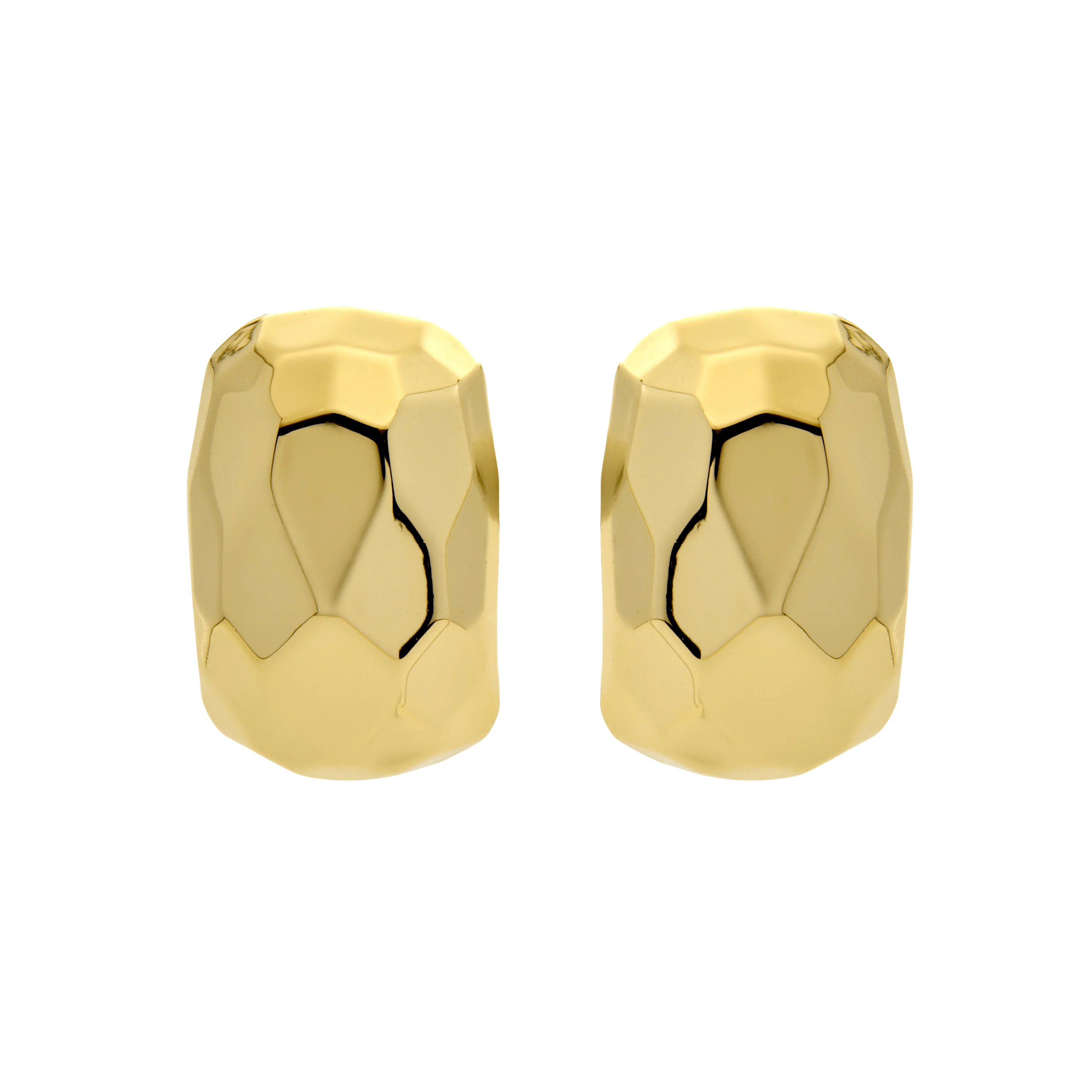 Pendientes acabado en oro amarillo 18k - Sarie