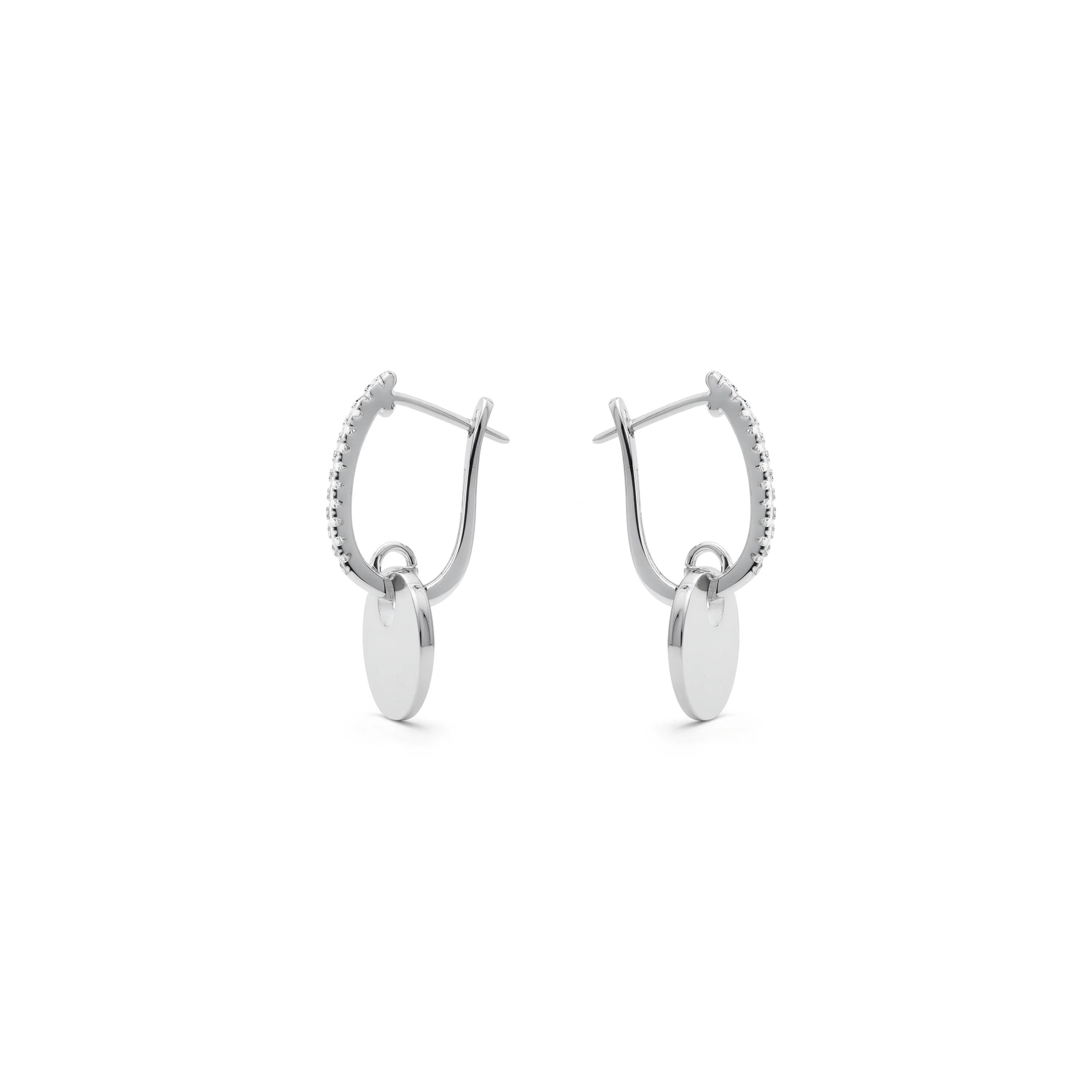 Pendientes acabado en Plata de Ley 925 - Sarif - Image 3