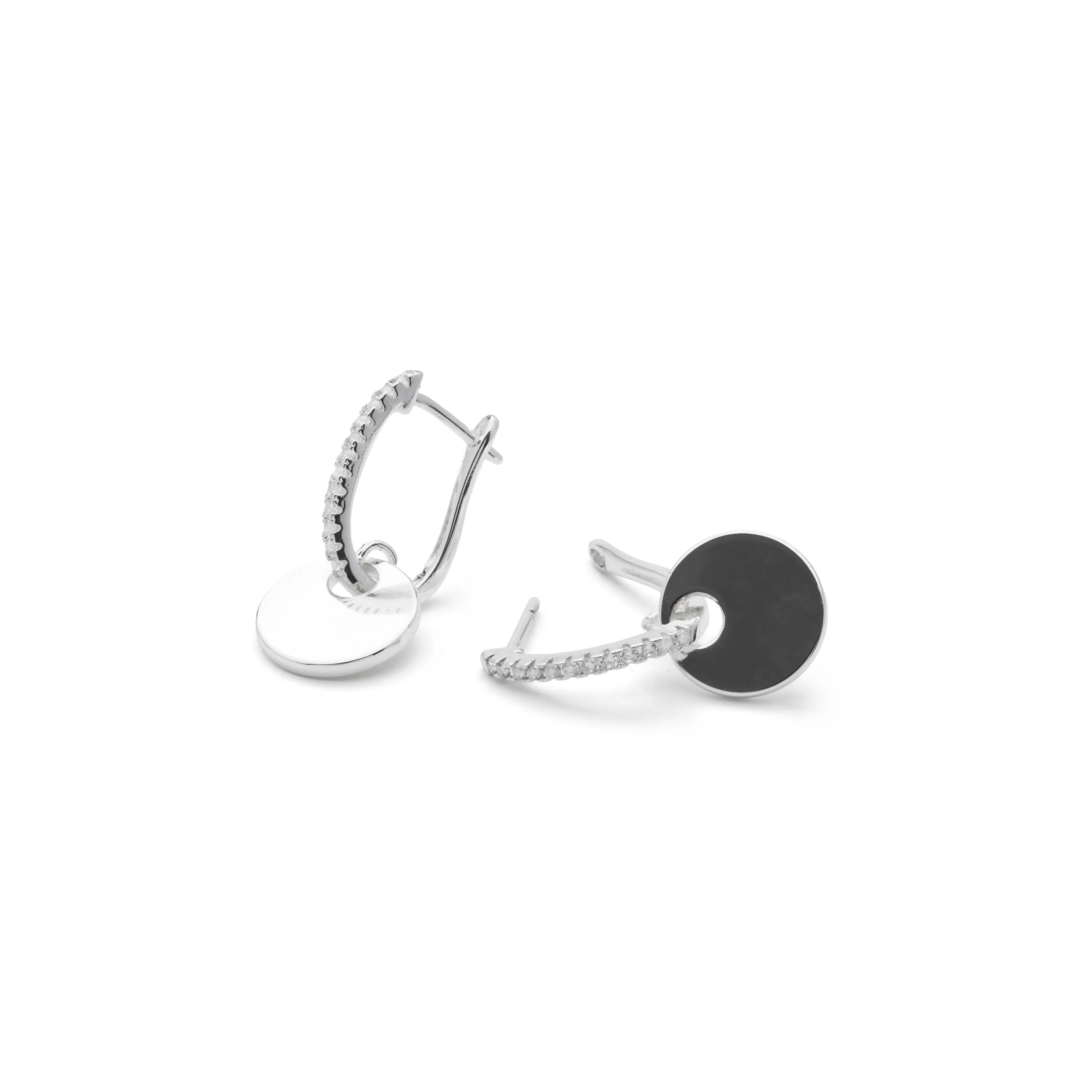 Pendientes acabado en Plata de Ley 925 - Sarif - Image 5
