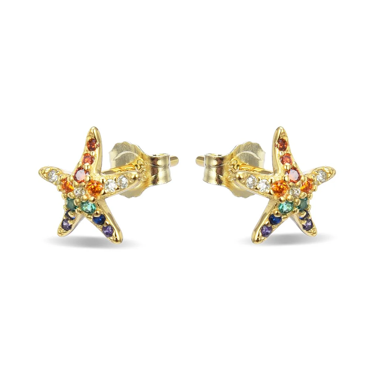 Pendientes Sarij Plata De Ley 925 - Sarij MULTICOLOR - Image 2