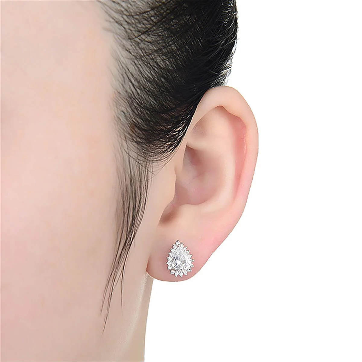 Pendientes Seska Plata De Ley 925 - Seska BLANCO - Image 2
