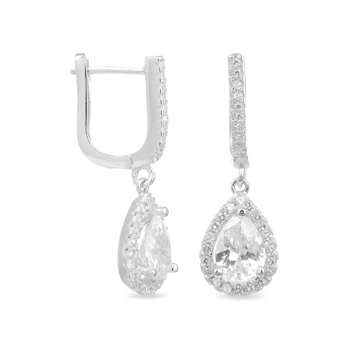 Pendientes Setere Plata De Ley 925 - Setere BLANCO