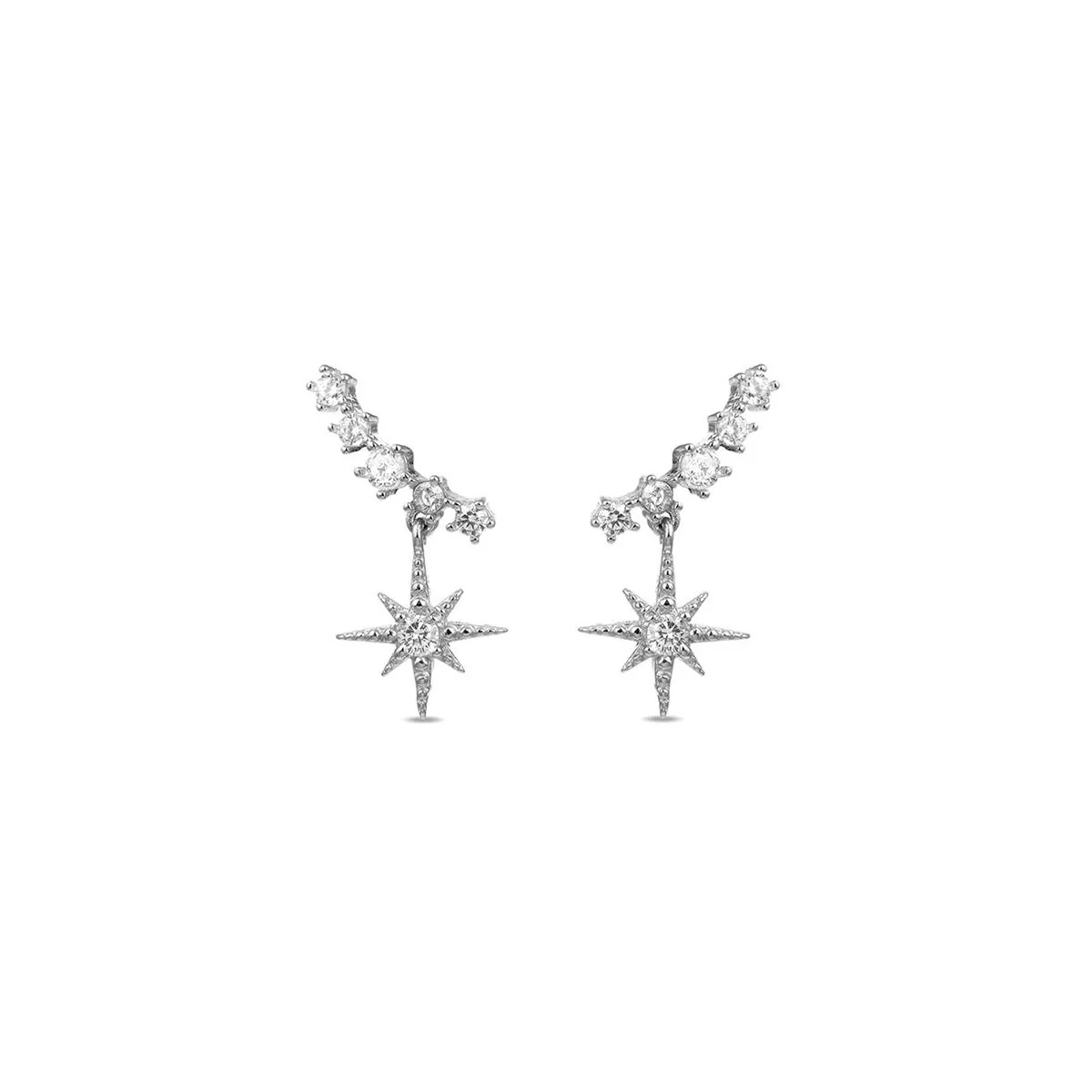 Pendientes Setor Plata De Ley 925 - Setor BLANCO