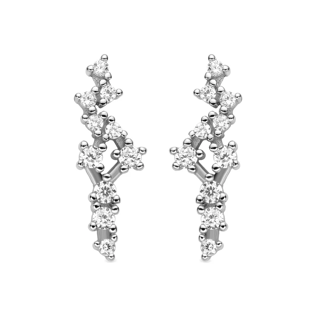 Pendientes Shangla Plata De Ley 925 - Shangla BLANCO