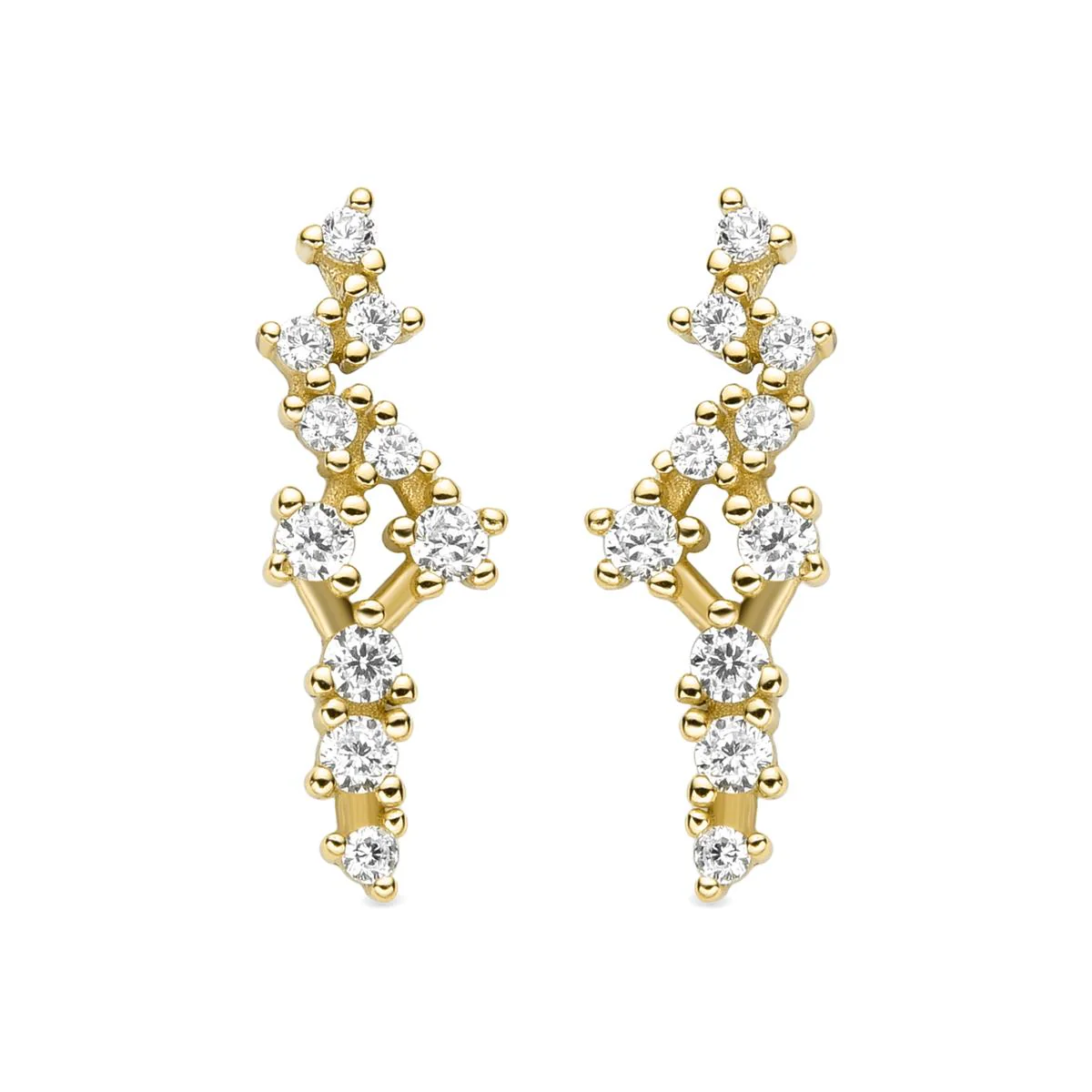 Pendientes Shangla Plata De Ley 925 - Shangla BLANCO