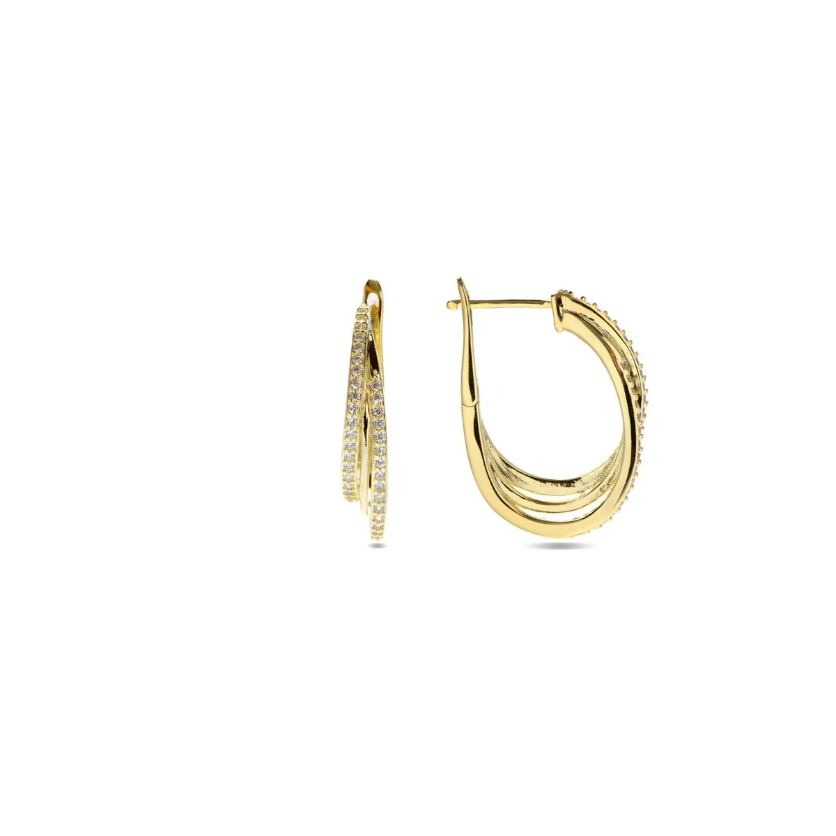 Pendientes Shatt Plata De Ley 925 - Shatt BLANCO