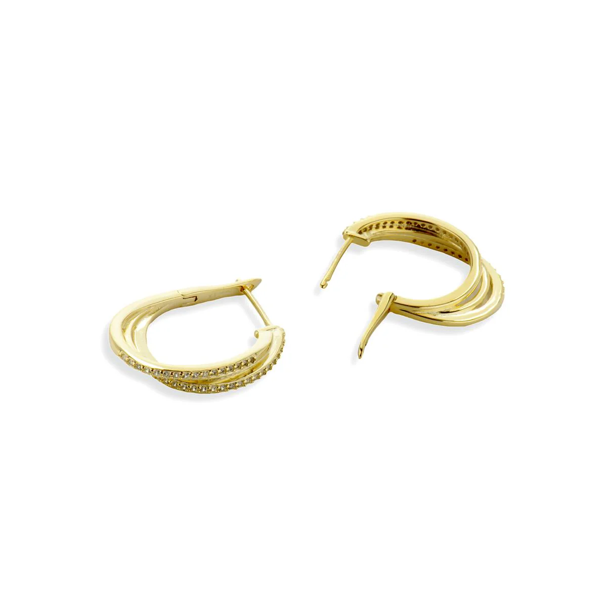 Pendientes Shatt Plata De Ley 925 - Shatt BLANCO - Image 3