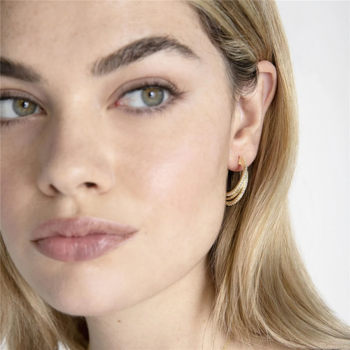 Pendientes Shatt Plata De Ley 925 - Shatt BLANCO - Image 5