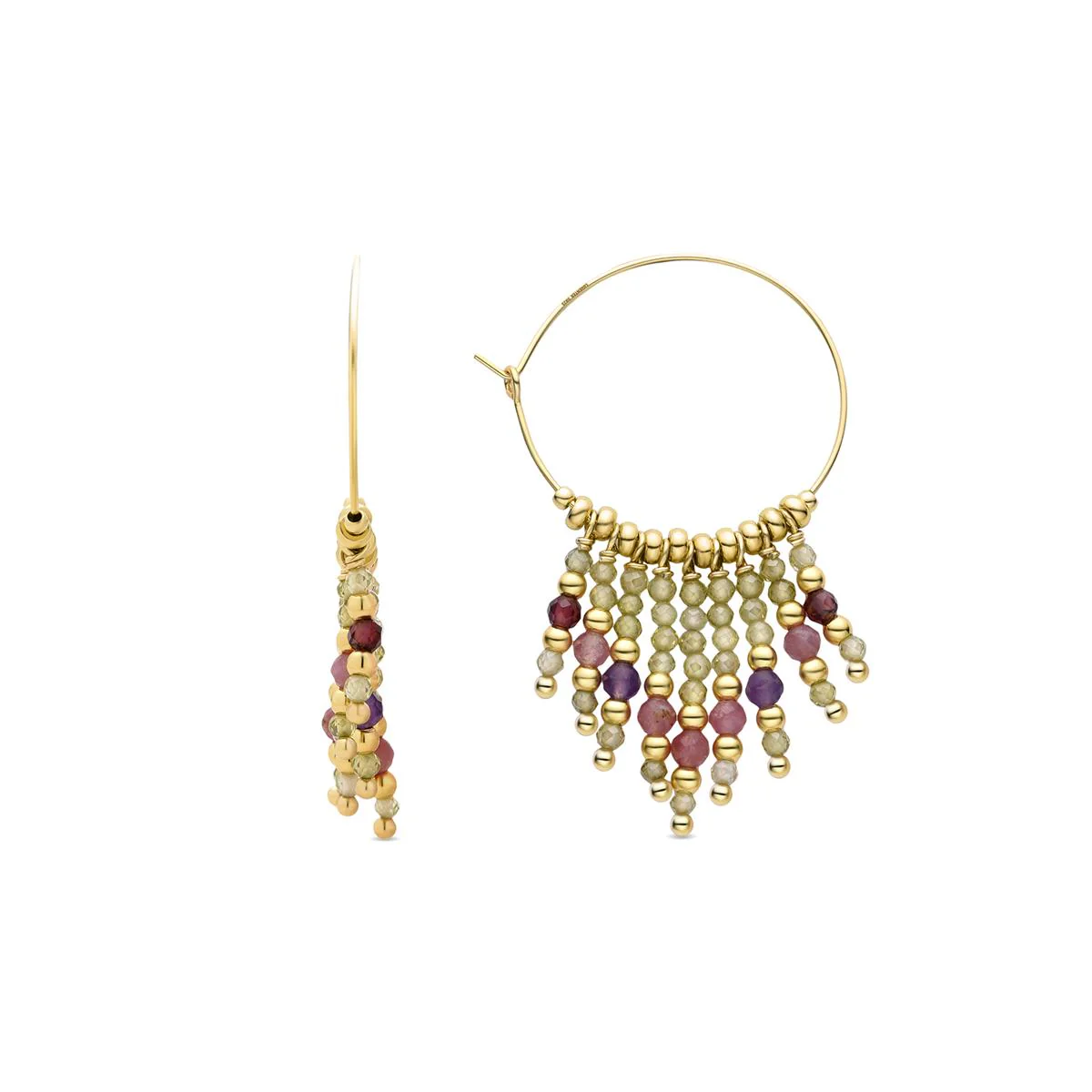 Pendientes Shay Plata de Ley 925 - Shay VERDE