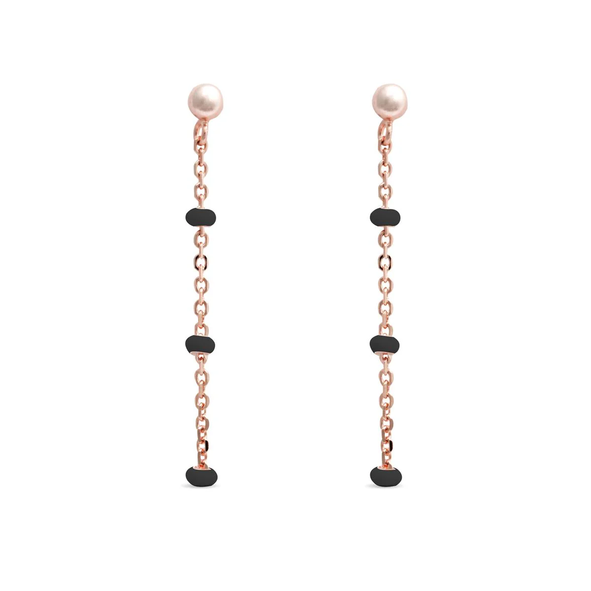 Pendientes Shepe Plata De Ley 925 - Shepe NEGRO