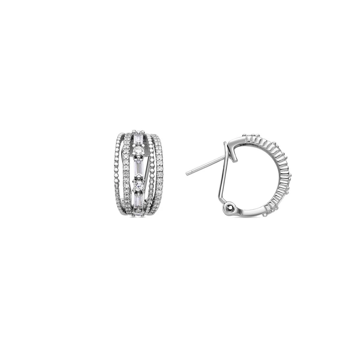 Pendientes Shifa Plata de Ley 925 - Shifa BLANCO