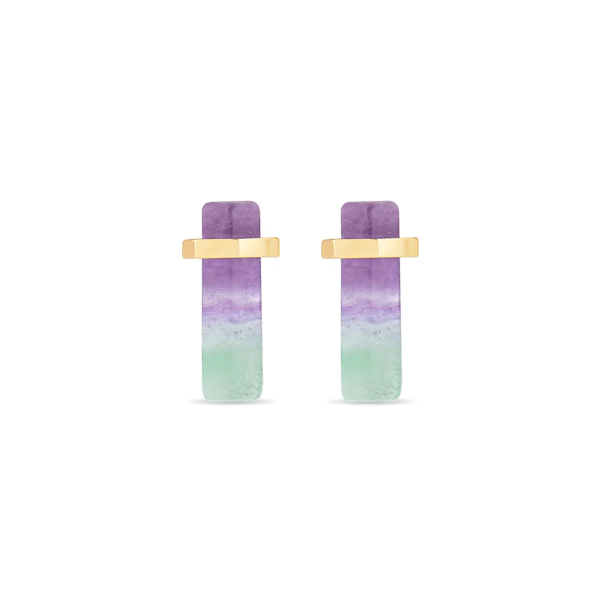 Pendientes Shiva Plata De Ley 925 - Shiva VERDE