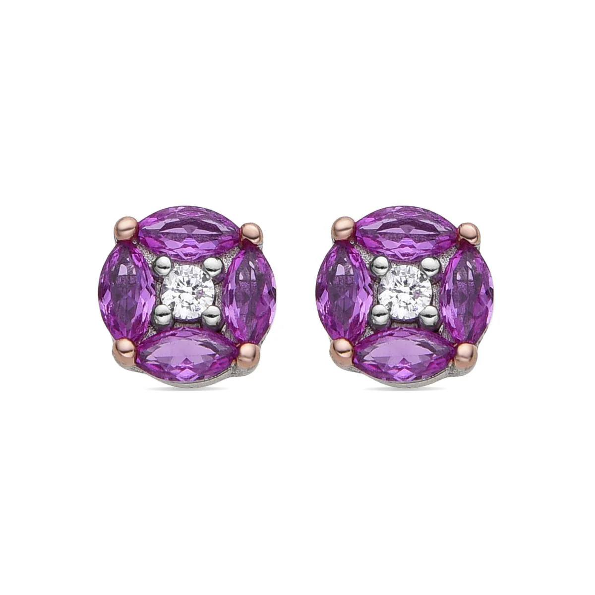 Pendientes Siankho Plata de Ley 925 - Siankho ROSA
