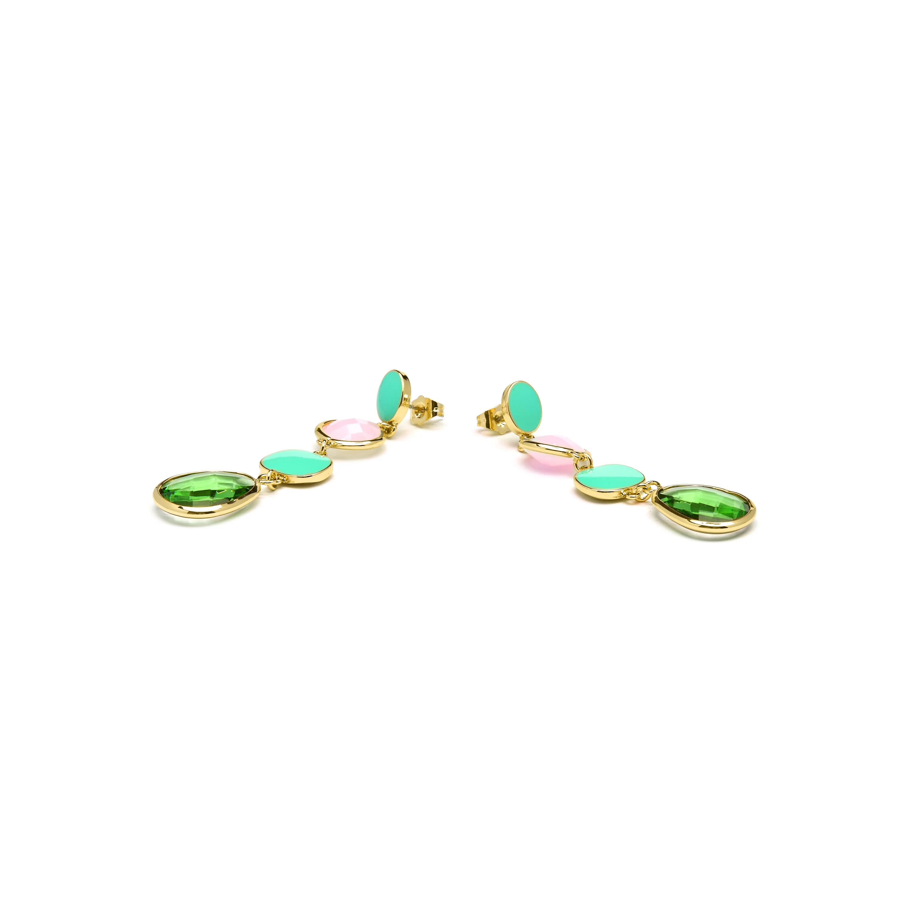 Pendientes acabado en oro amarillo 18K - Sitin - Image 5