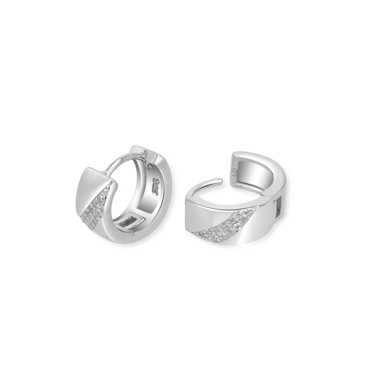 Pendientes Siyu Plata De Ley 925 - Siyu BLANCO - Image 3