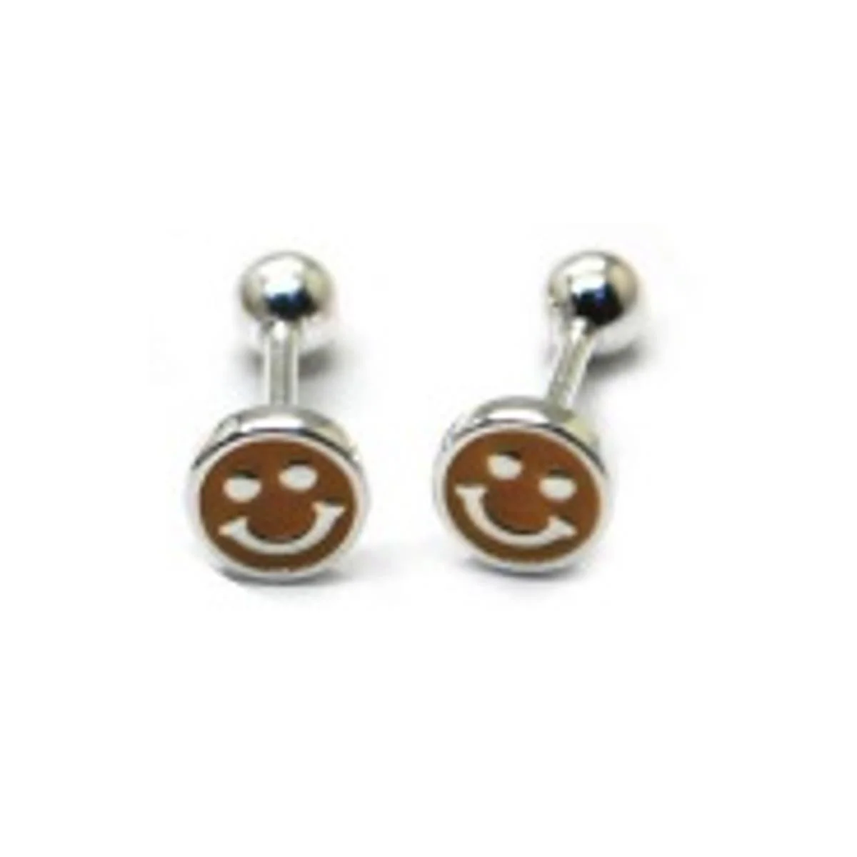 Pendientes Smile Plata De Ley 925 - Smile ROSA