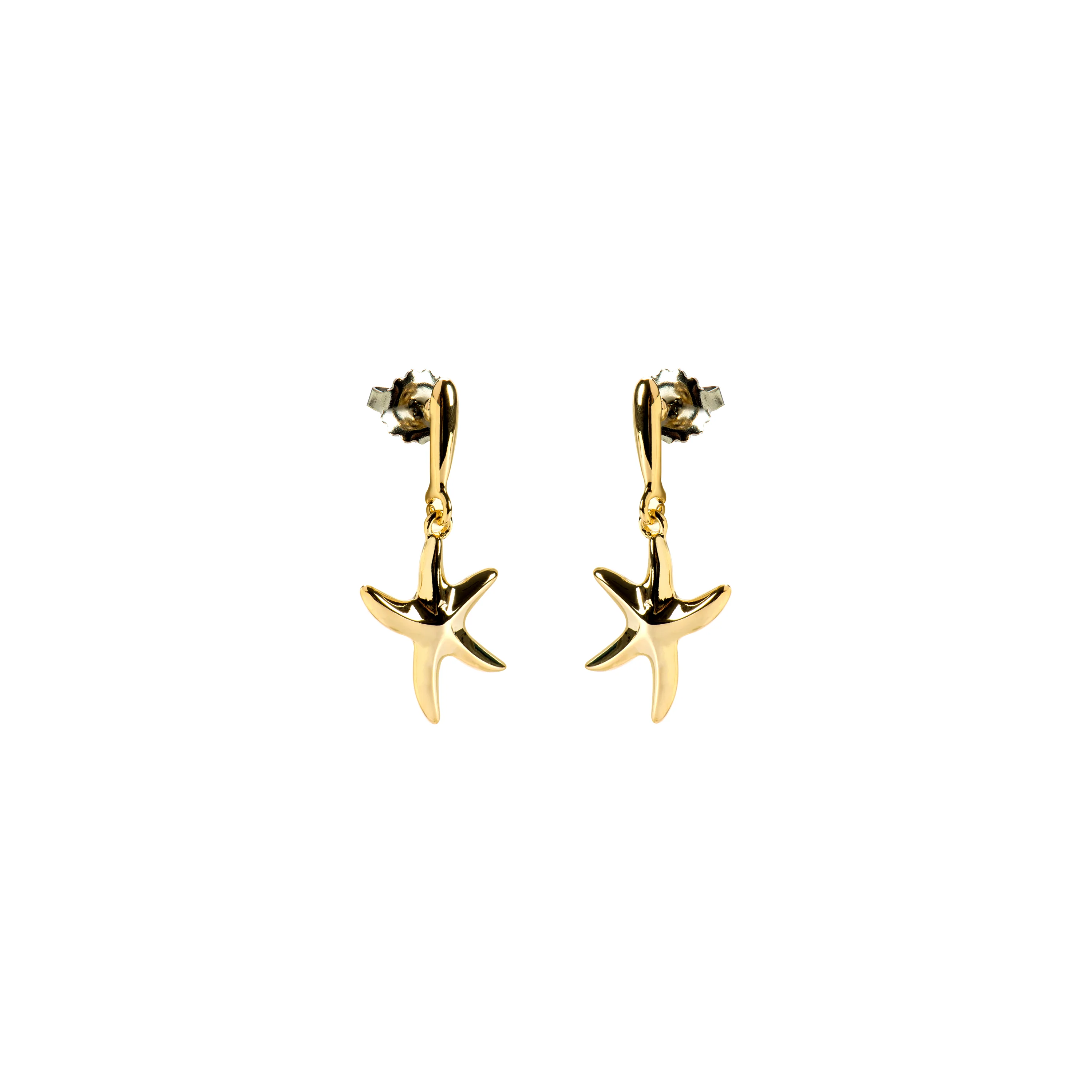 Pendientes acabados en oro amarillo 18K - Snes - Image 3