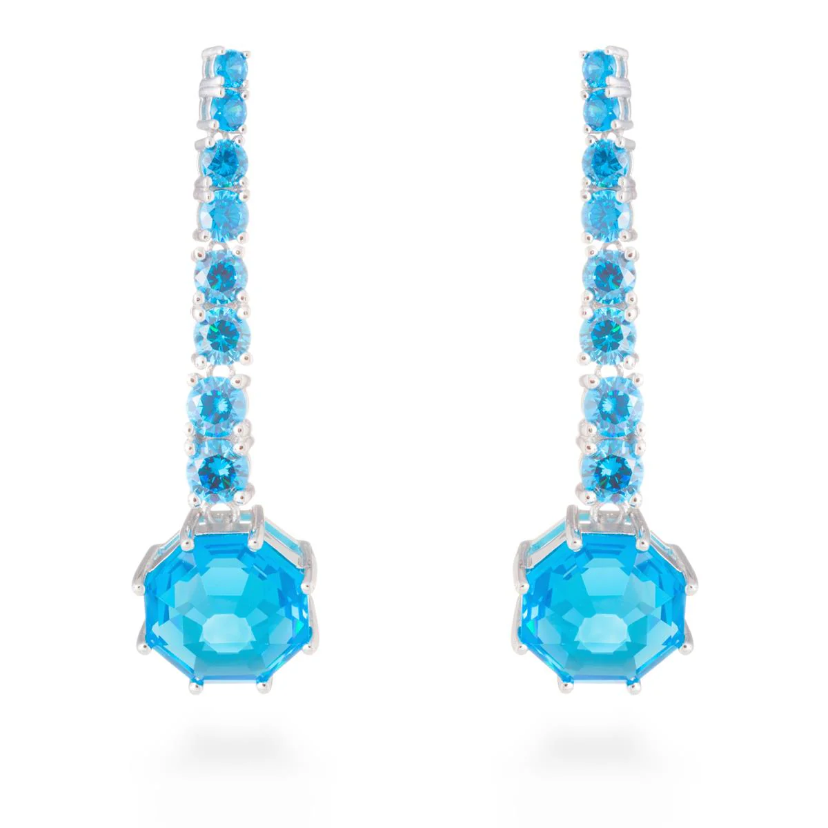 Pendientes Somevar Plata De Ley 925 - Somevar AZUL