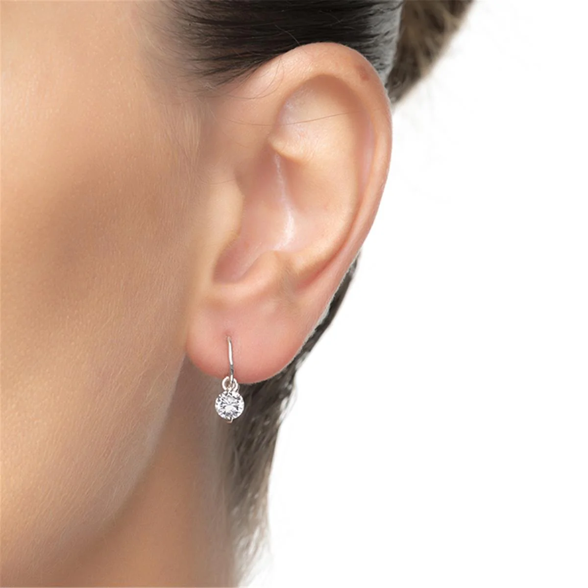 Pendientes Sondino Plata De Ley 925 - Sondino BLANCO - Image 2