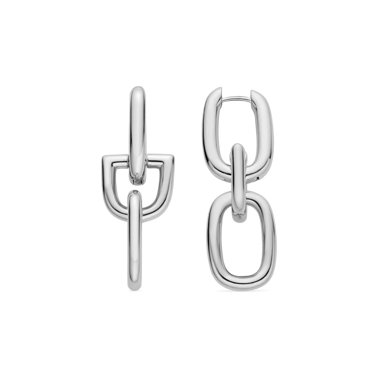 Pendientes Soyn acabado en rodio - Soyn GRIS