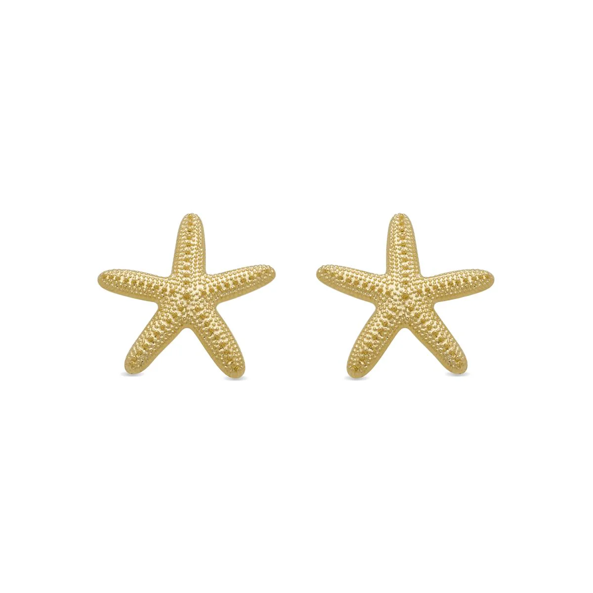 Pendientes Star acabados en oro amarillo 18K - Star AMARILLO