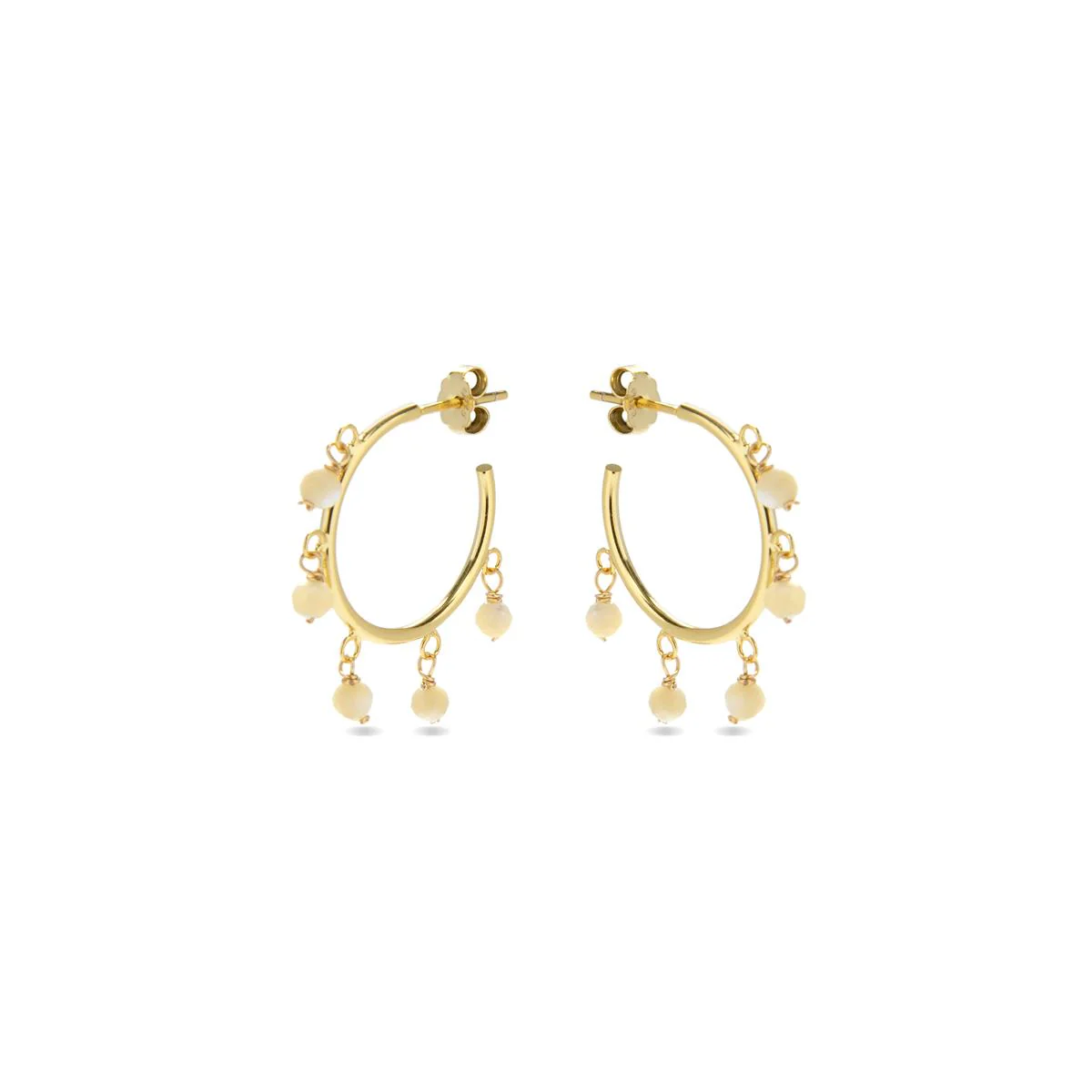 Pendientes Sudla Plata De Ley 925 - Sudla BLANCO - Image 2