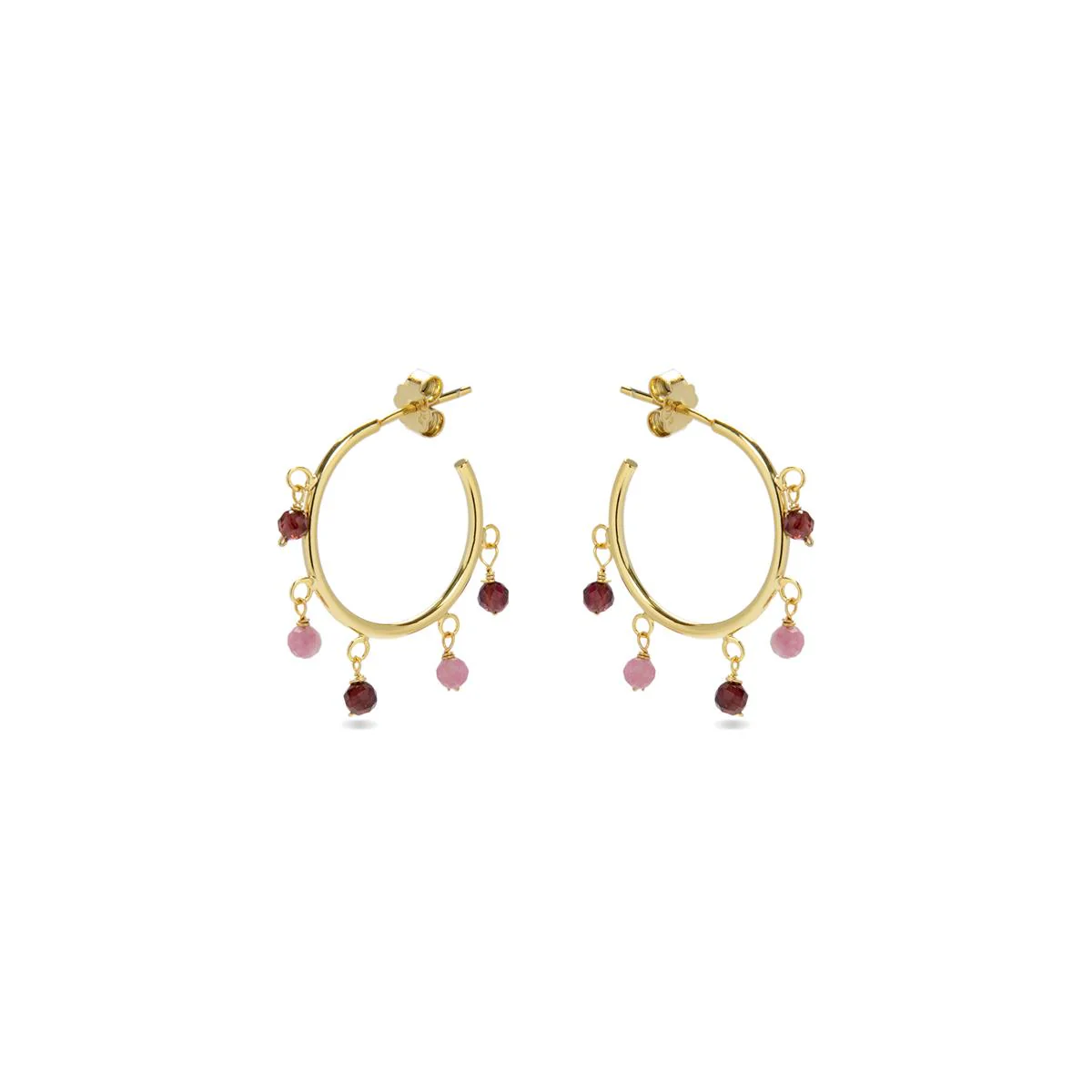 Pendientes Sudla Plata De Ley 925 - Sudla MORADO - Image 2