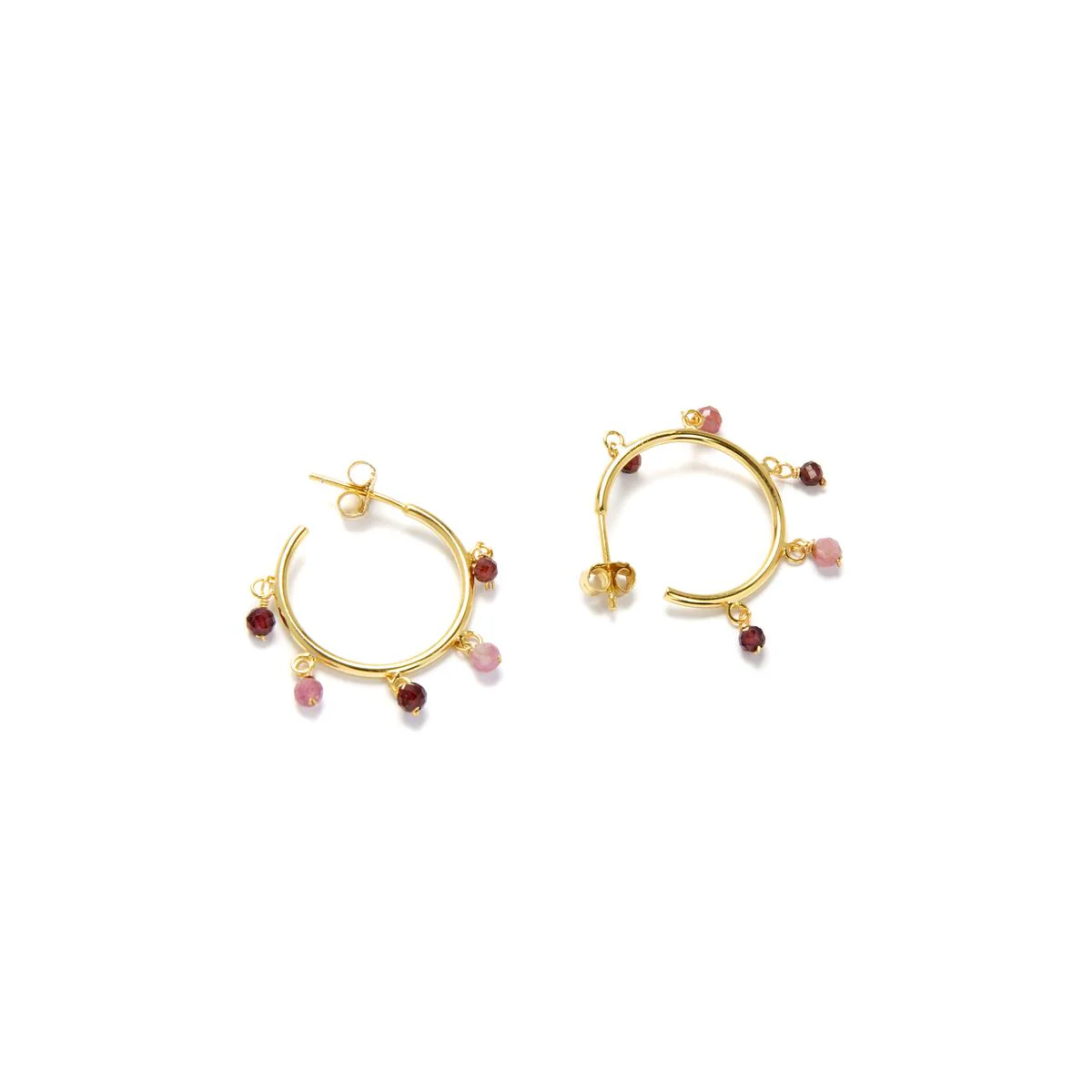 Pendientes Sudla Plata De Ley 925 - Sudla MORADO - Image 3